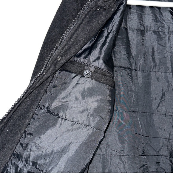 Coogi Vintage Black/ Dark Gray Wool Blend Bomber Jacket - Picture 13 of 16